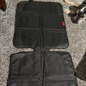Black Car Seat Protector for Kids